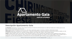 Desktop Screenshot of apartamentogala.com