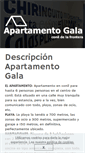 Mobile Screenshot of apartamentogala.com