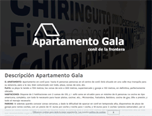 Tablet Screenshot of apartamentogala.com